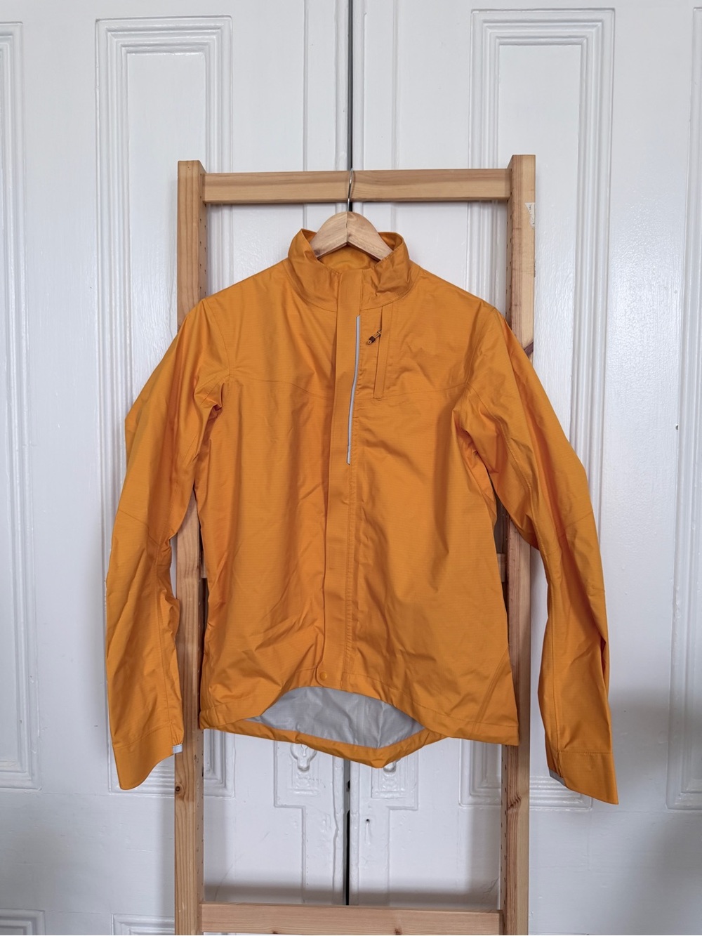 REI Co op Women's Lightweight Yellow Rain Jacket